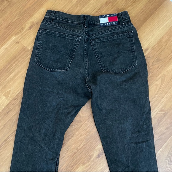 Vintage Tommy Hilfiger 100% Cotton straight leg jeans 30 fits 29 - Picture 4 of 7